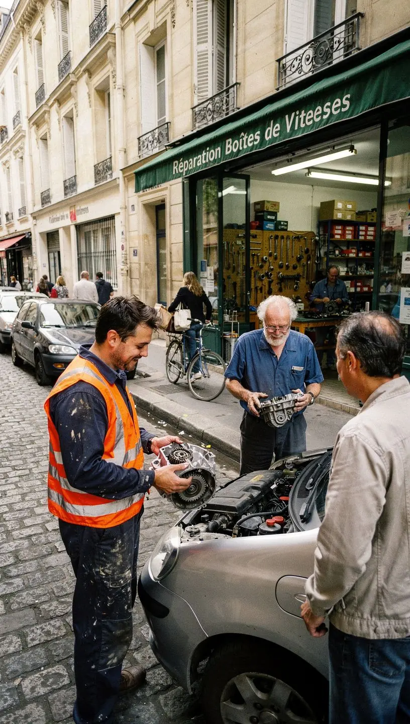 Centre de réparation en France avec équipements modernes dédiés à la maintenance des boîtes de vitesses